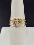 14K Gold Ring - Heart