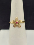 14K Gold Ring - Flower