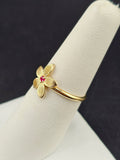 14K Gold Ring - Flower