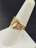 14K Gold Ring - Luck