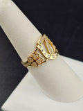 14K Gold Ring - Luck