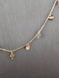 14k Gold Necklace - Cross