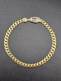 14k Gold Bracelet - Monaco