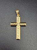 14k Gold Pendant - Cross