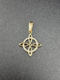 14k Gold Pendant - Celtic Knott