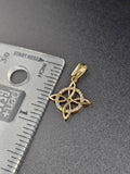 14k Gold Pendant - Celtic Knott
