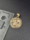 14k Gold Pendant - San Judas