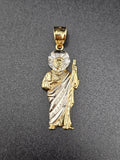 14k Gold Pendant - San Judas