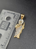 14k Gold Pendant - San Judas