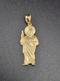14k Gold Pendant - San Judas