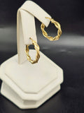 14K Gold Earrings - Hoops