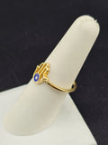 14K Gold Ring - Hamsa Hand