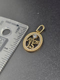 14k Gold Pendant - Fifteen