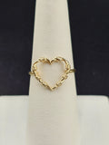 14K Gold Ring - Heart