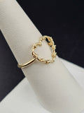 14K Gold Ring - Heart