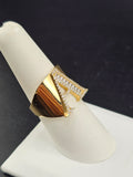 14K Gold Ring - Initial "A"