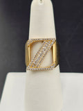 14K Gold Ring - Initial "Z"