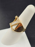 14K Gold Ring - Initial "Z"
