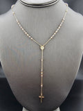 14k Gold Necklace - Rosary