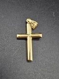 14k Gold Pendant - Jesus on Cross