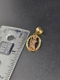 14k Gold Pendant - San Judas