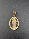 14k Gold Pendant - San Judas