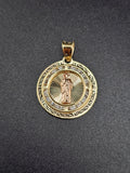 14k Gold Pendant - San Judas