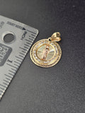 14k Gold Pendant - San Judas