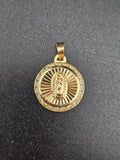 14k Gold Pendant - Virgin Mary