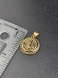 14k Gold Pendant - Virgin Mary