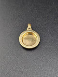 14k Gold Pendant - Virgin Mary