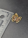 14k Gold Pendant - Butterfly