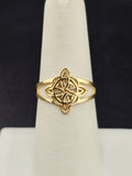 14K Gold Ring - Celtic Knott
