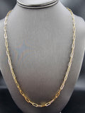14k Gold Chain - Paperclip