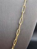 14k Gold Chain - Paperclip