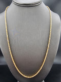 14k Gold Chain - Rope