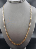 14k Gold Chain - Figaro