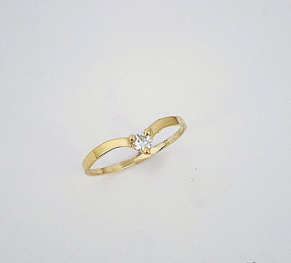 14K Gold Ring - Nail