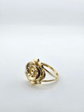 14k Gold Ring - Rose Design